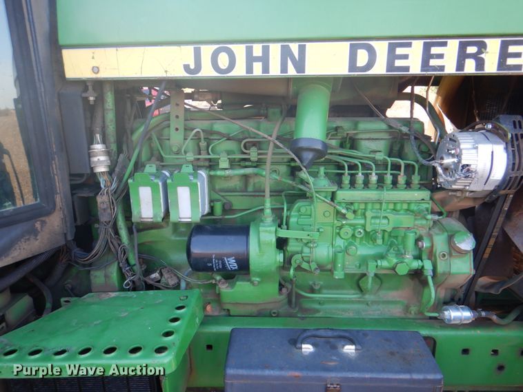 image for item DH7316 1984 John Deere 4850  MFWD tractor
