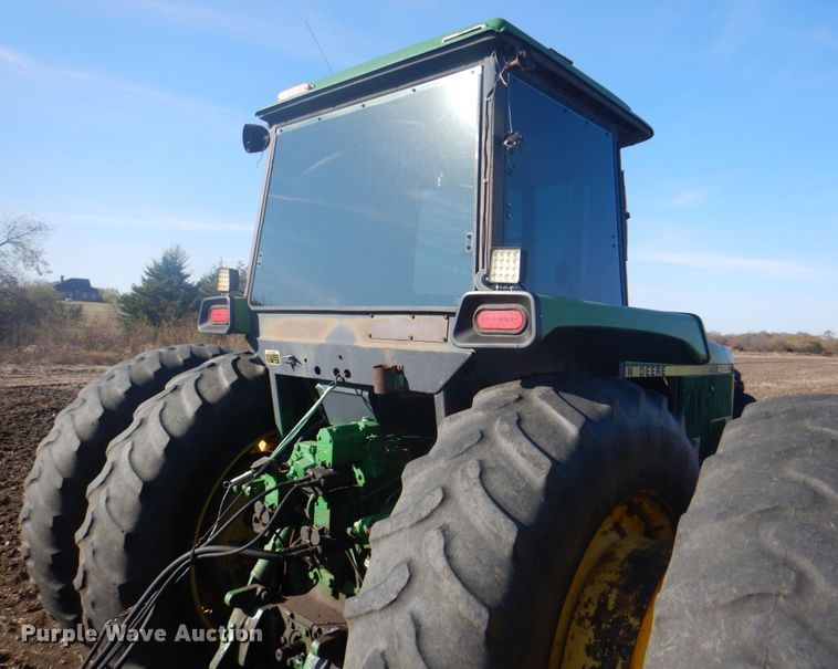 image for item DH7316 1984 John Deere 4850  MFWD tractor