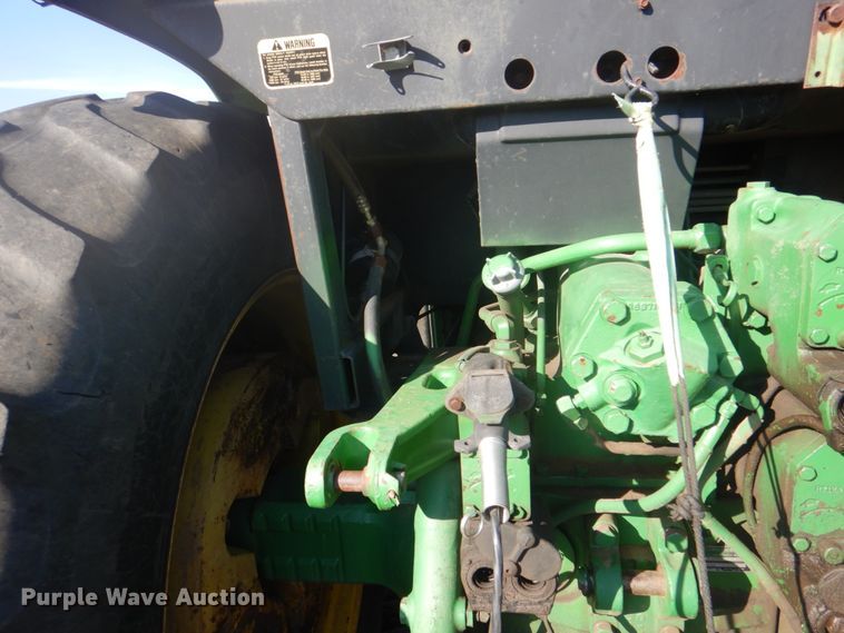 image for item DH7316 1984 John Deere 4850  MFWD tractor