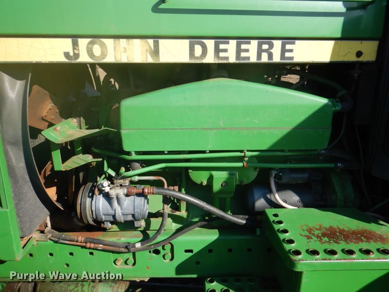 image for item DH7316 1984 John Deere 4850  MFWD tractor