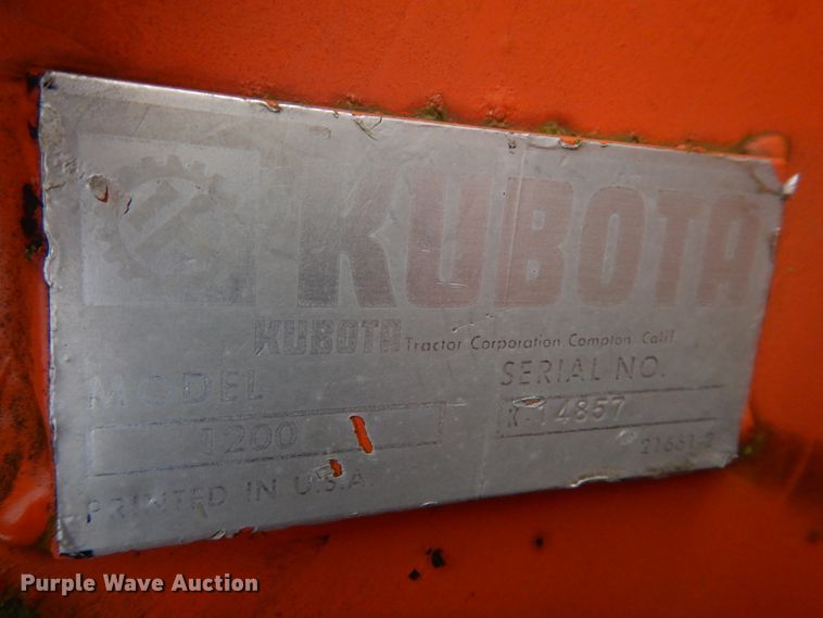 image for item DH8070 Kubota L235  MFWD tractor