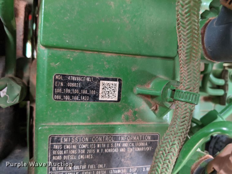 image for item DJ1993 2015 John Deere 4052M  MFWD tractor