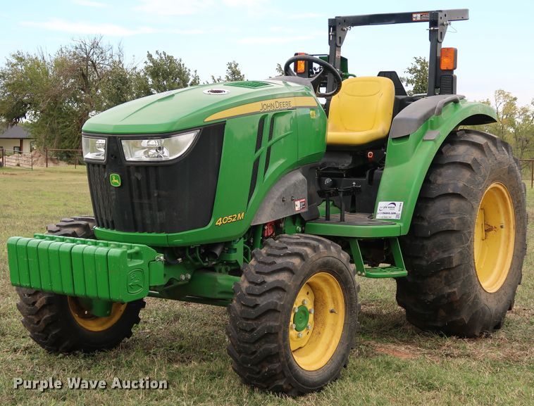 image for item DJ1994 2015 John Deere 4052M  MFWD tractor