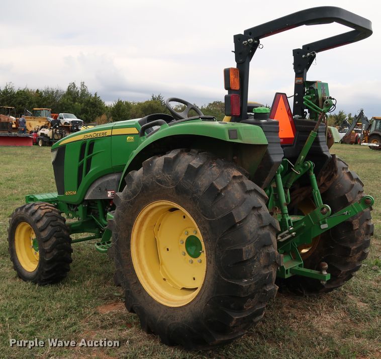 image for item DJ1994 2015 John Deere 4052M  MFWD tractor