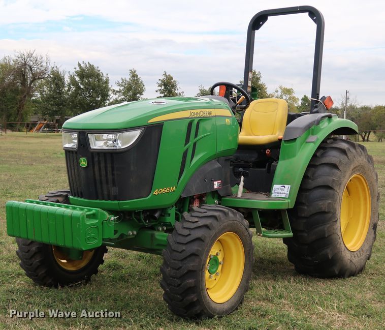 image for item DJ1997 2015 John Deere 4066M  MFWD tractor
