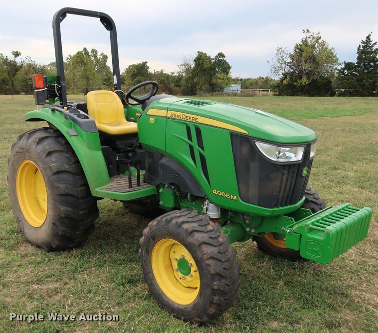 image for item DJ1997 2015 John Deere 4066M  MFWD tractor