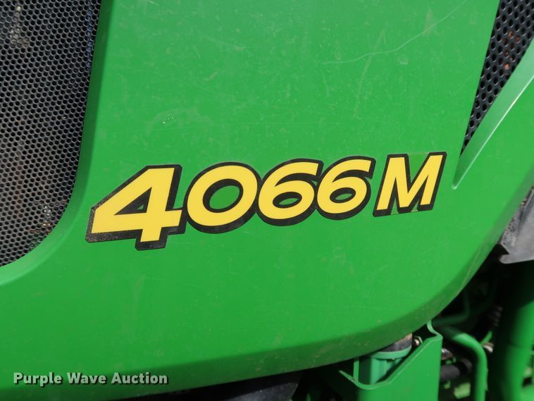 image for item DJ1997 2015 John Deere 4066M  MFWD tractor