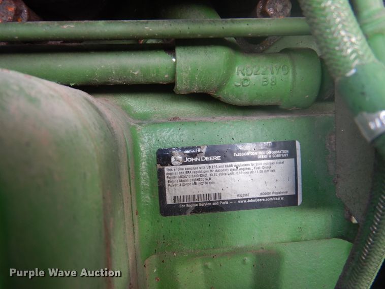 image for item DJ3752 2009 John Deere 7550  forage harvester