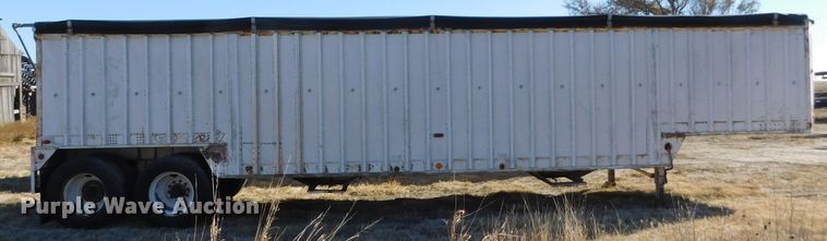image for item DJ7556 1976 Hobbs  grain trailer