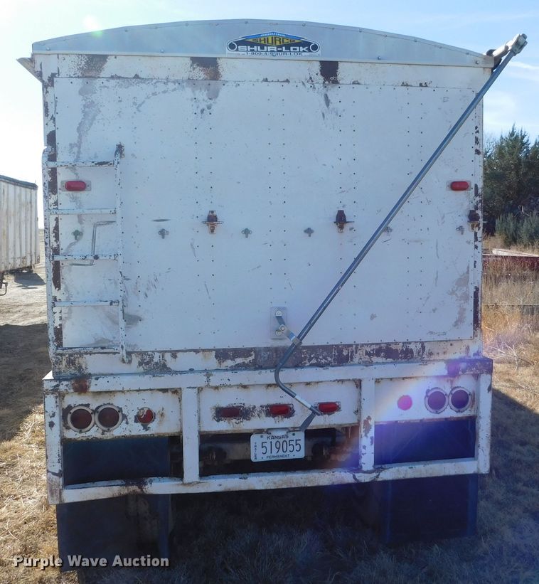 image for item DJ7556 1976 Hobbs  grain trailer