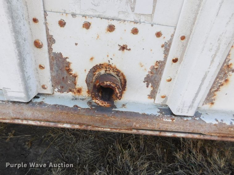 image for item DJ7556 1976 Hobbs  grain trailer