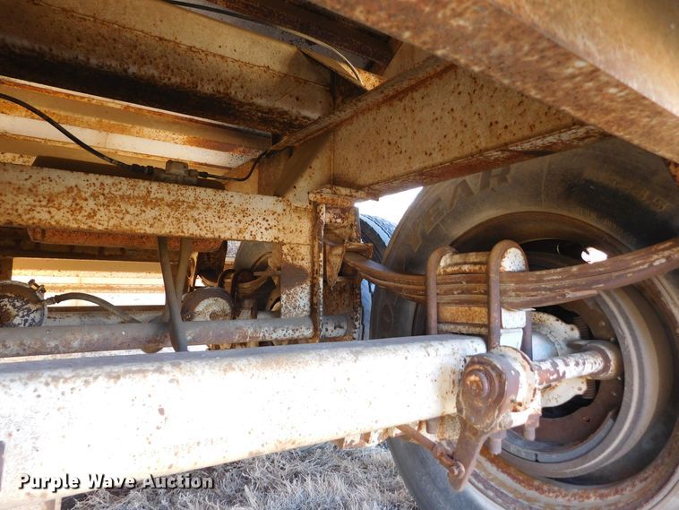 image for item DJ7556 1976 Hobbs  grain trailer