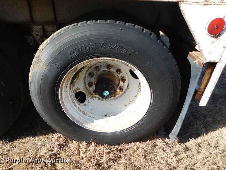 image for item DJ7556 1976 Hobbs  grain trailer
