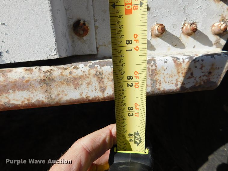 image for item DJ7556 1976 Hobbs  grain trailer