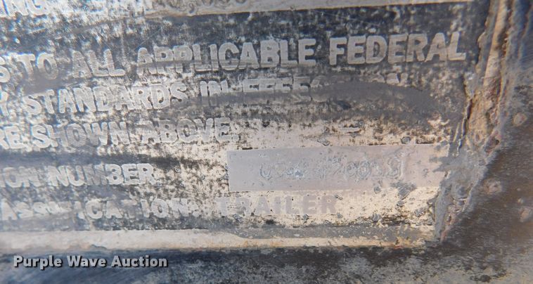 image for item DJ7557 1978 Doonan  grain trailer