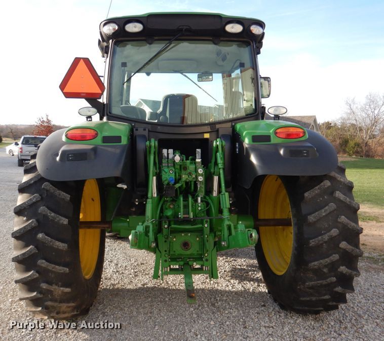image for item DK1466 2015 John Deere 6125R  MFWD tractor