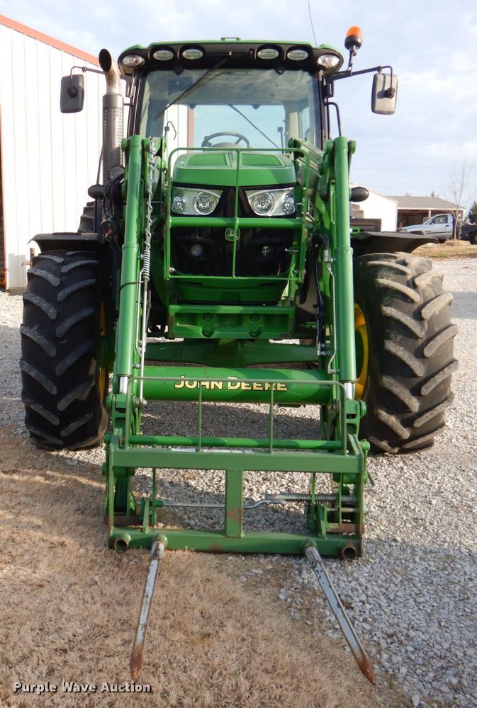 image for item DK1466 2015 John Deere 6125R  MFWD tractor