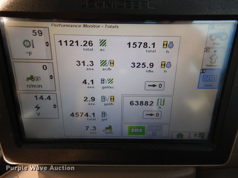 image for item DK1466 2015 John Deere 6125R  MFWD tractor