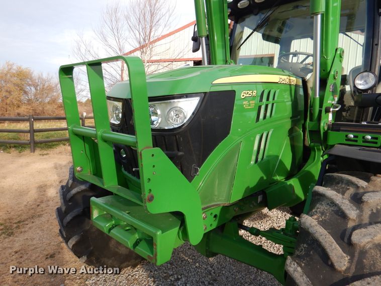image for item DK1466 2015 John Deere 6125R  MFWD tractor
