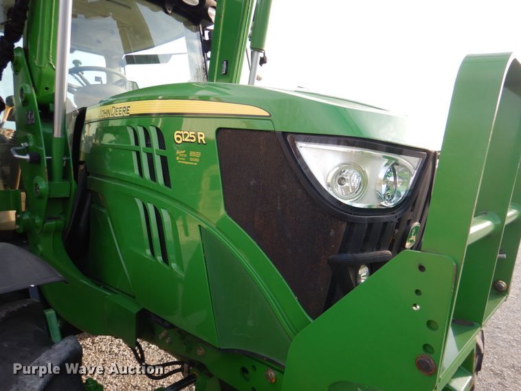 image for item DK1466 2015 John Deere 6125R  MFWD tractor