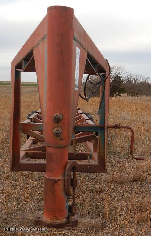 image for item DK3227 Shop built hay bale trailer