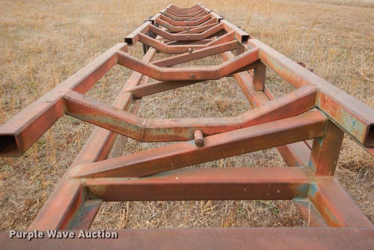 image for item DK3227 Shop built hay bale trailer