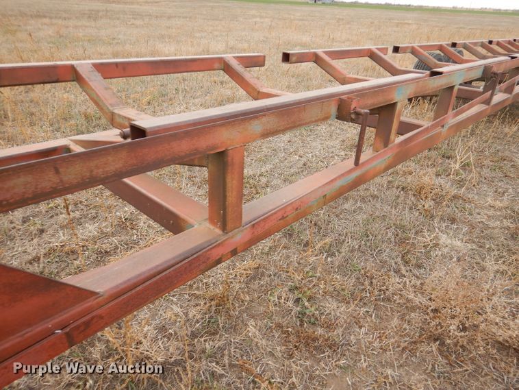 image for item DK3227 Shop built hay bale trailer