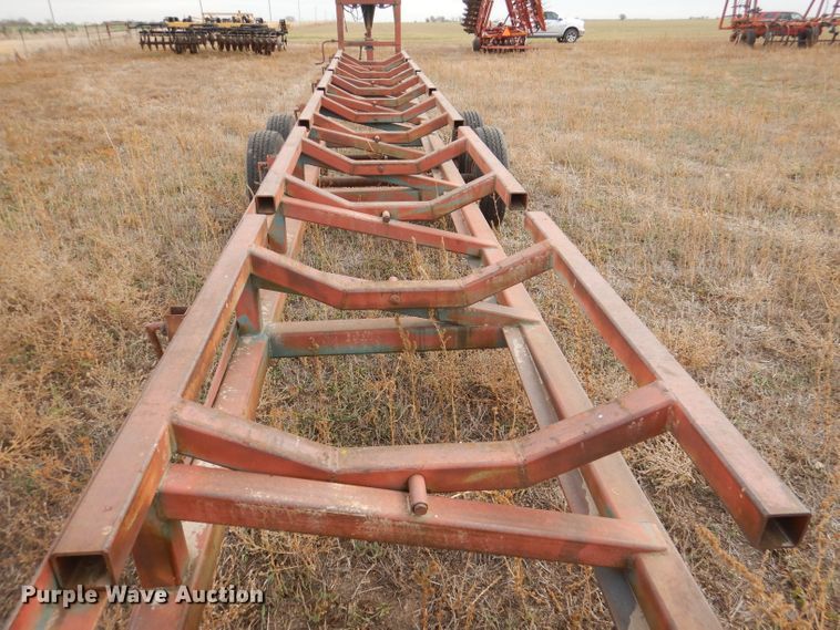image for item DK3227 Shop built hay bale trailer