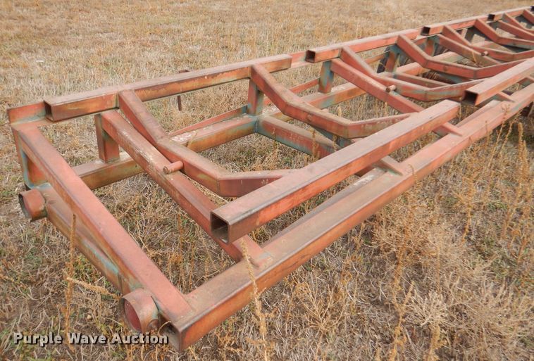 image for item DK3227 Shop built hay bale trailer