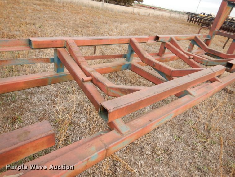 image for item DK3227 Shop built hay bale trailer