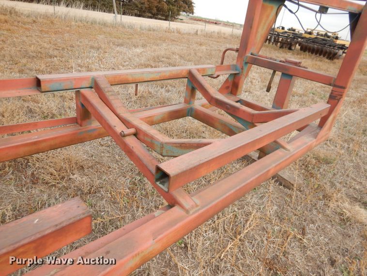 image for item DK3227 Shop built hay bale trailer