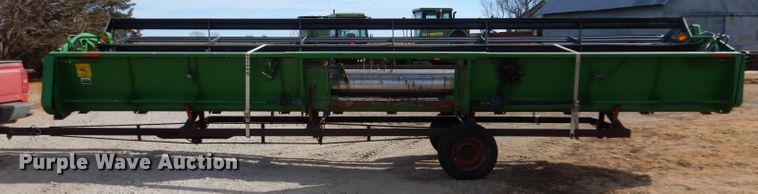 image for item DL3516 1998 John Deere 930  rigid head