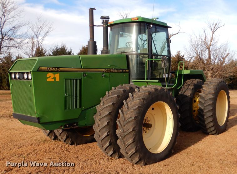 image for item DL3517 1996 John Deere 8770  4WD tractor