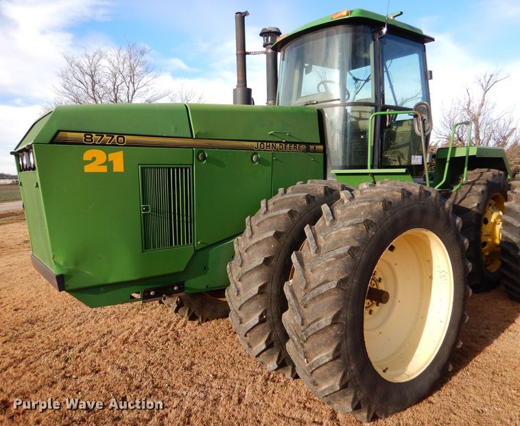 image for item DL3517 1996 John Deere 8770  4WD tractor