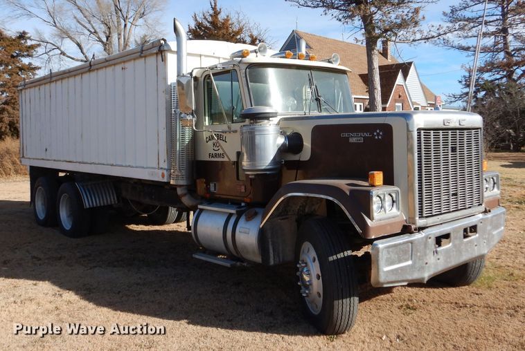image for item DL3518 1980 GMC General  grain truck