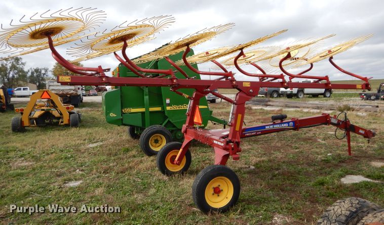 image for item DM0700 2014 New Holland Procart 1225  hay rake