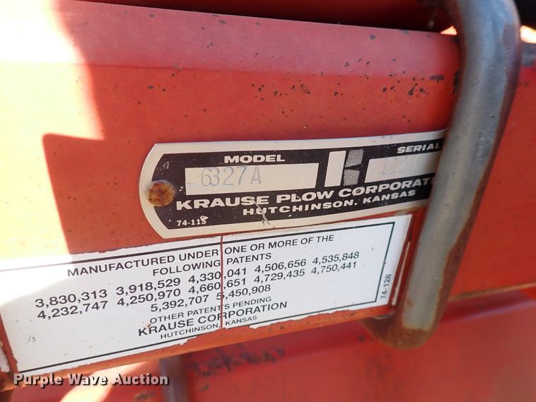 image for item DN2318 Krause 6327A  mulcher finisher