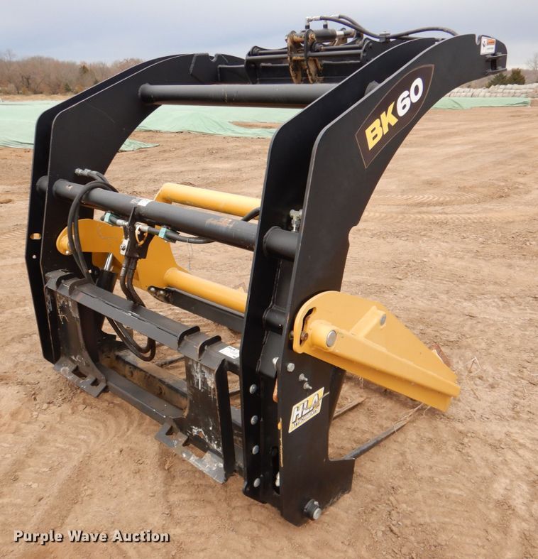 image for item DN2501 HLA BK60 skid steer round bale cutter