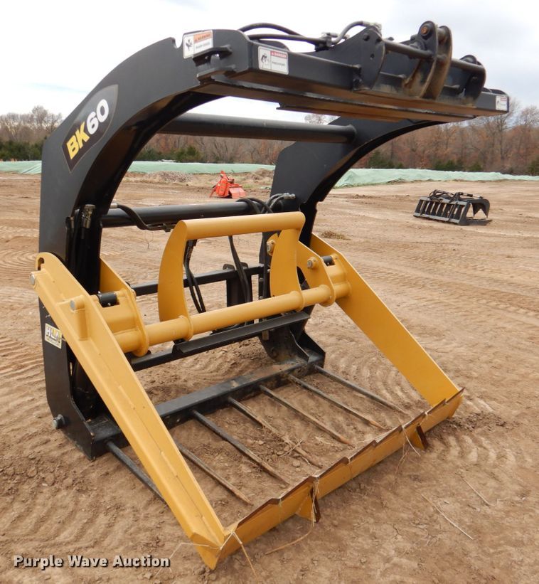 image for item DN2501 HLA BK60 skid steer round bale cutter