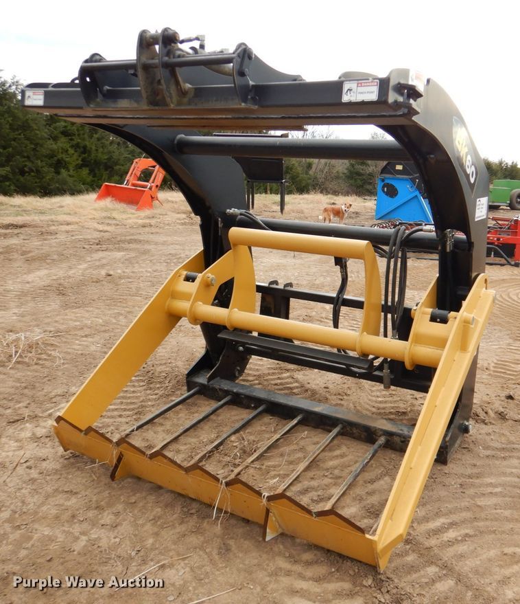 image for item DN2501 HLA BK60 skid steer round bale cutter