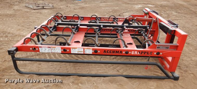 image for item DN2502 Maxilator Accumagrapple MXE skid steer square bale grapple