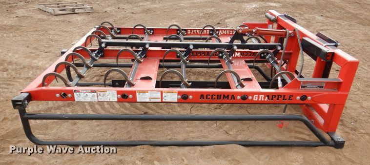 image for item DN2502 Maxilator Accumagrapple MXE skid steer square bale grapple