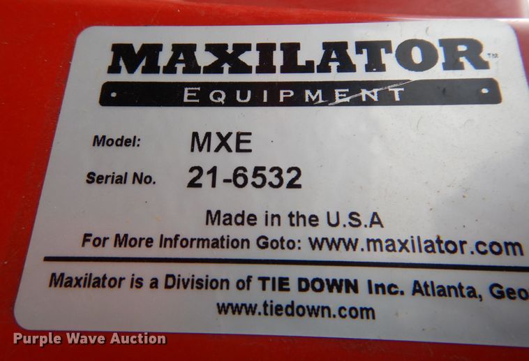 image for item DN2502 Maxilator Accumagrapple MXE skid steer square bale grapple