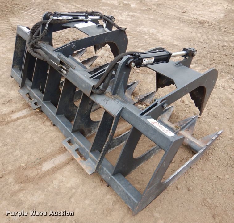 image for item DN2504 Stout HD72-8 72"W skid steer grapple bucket