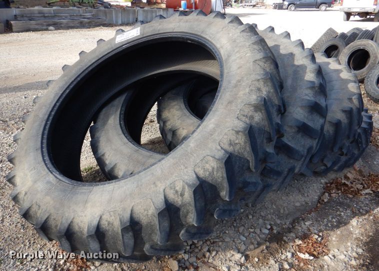 image for item DN2513 (4) Firestone All Traction 420/80R46 tires