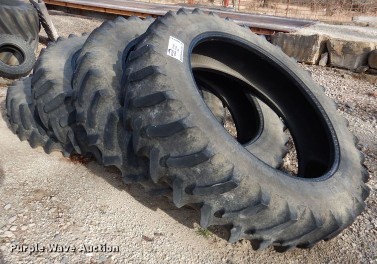 image for item DN2513 (4) Firestone All Traction 420/80R46 tires