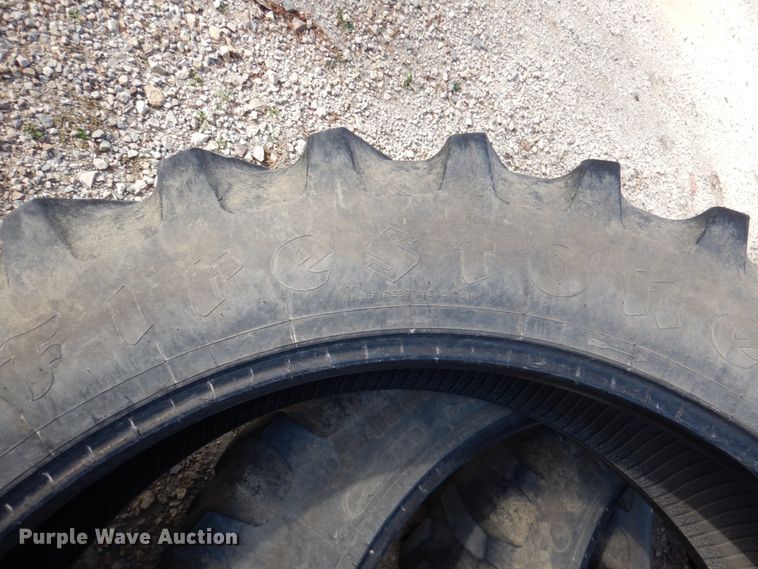 image for item DN2513 (4) Firestone All Traction 420/80R46 tires