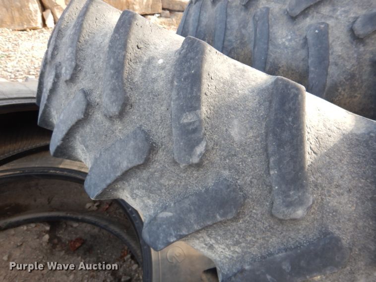 image for item DN2513 (4) Firestone All Traction 420/80R46 tires