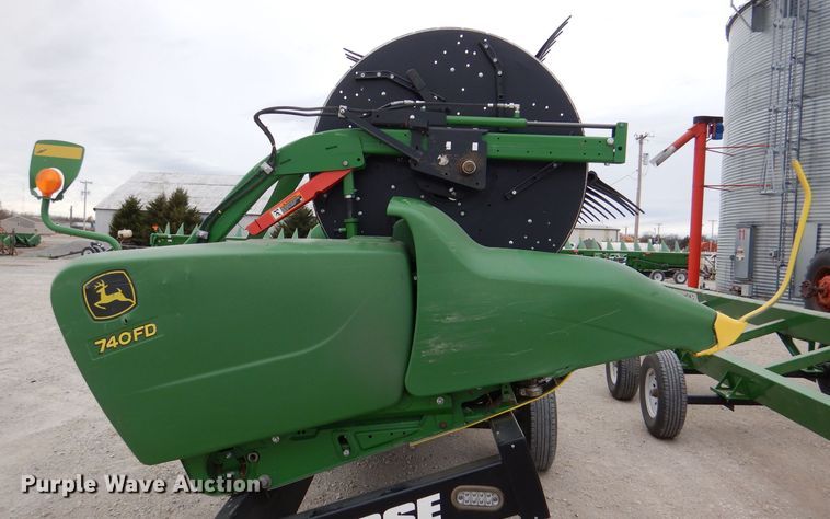 image for item DN5395 2020 John Deere 740FD HydraFlex  flex draper head