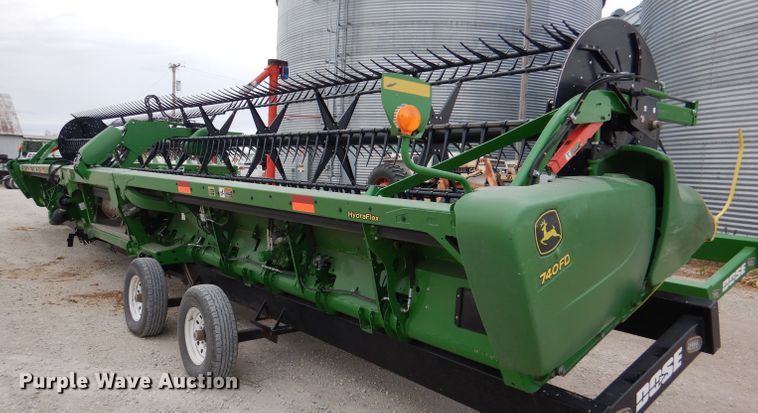 image for item DN5395 2020 John Deere 740FD HydraFlex  flex draper head